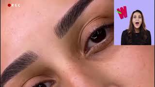 The best microblading & 4D eyebrows permanent  by Sonia افضل حواجب ميكروبيلدينغ مع سونيا