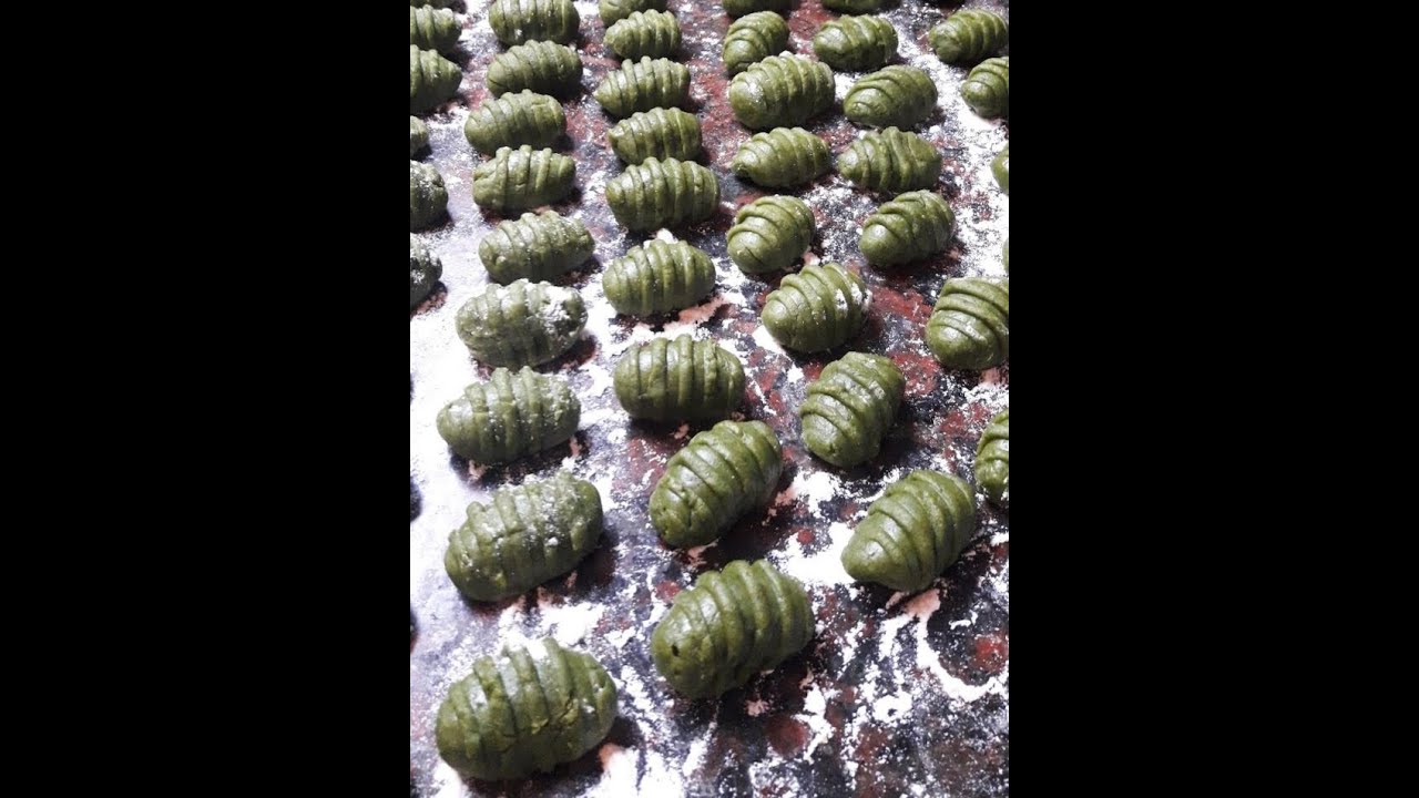 Ñoquis de acelga sin papas