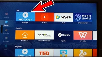 How to install MX player in Wisdom share tv