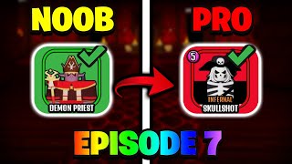 Defeated Floor 7 Room 1! Noob To Pro Ep 7 - The House TD