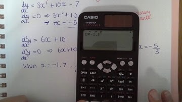 A Level - finding coordinates of non-stationary points of inflection