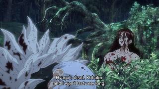 Tsukasa, Kohaku, And Hyogas Ultimate Sacrifice Dr Stone Season 4 Part 2 Episode 8