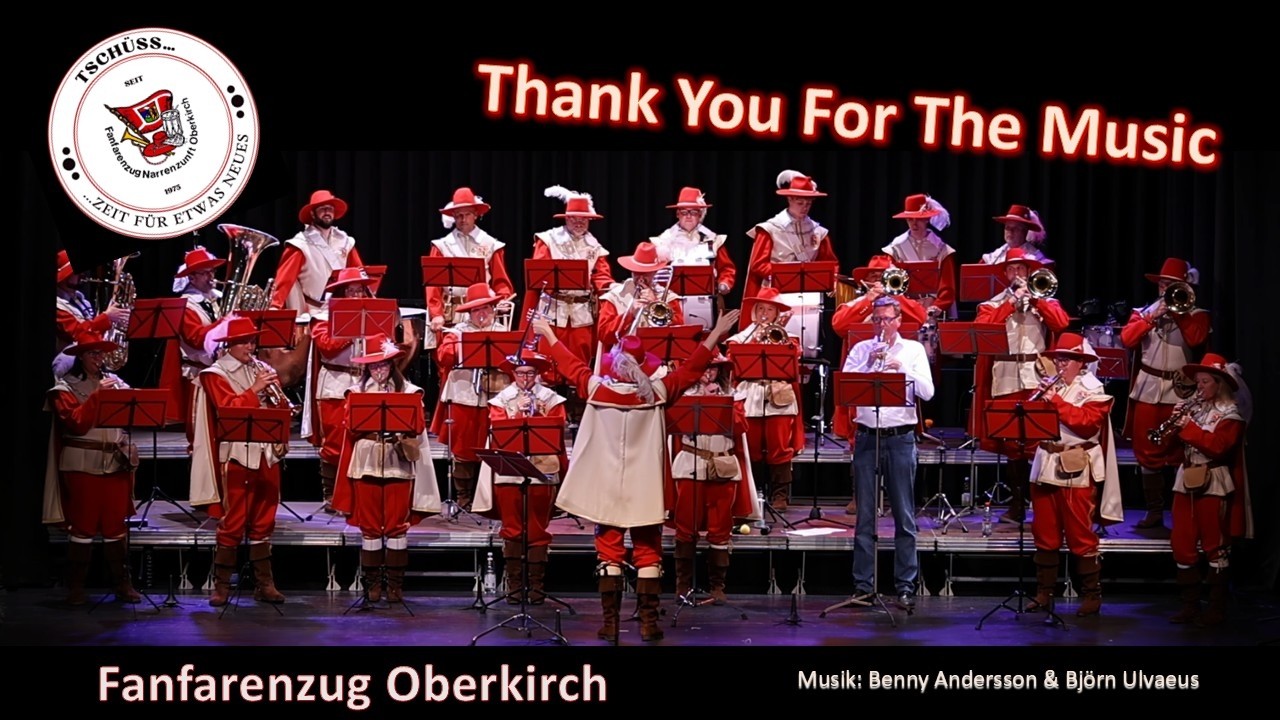 Thank You For The Music (ABBA) - Fanfarenzug Oberkirch