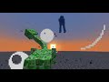 The Giraffe VS Man Of Water [Minecraft Mob Battle]