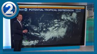 HAWAII WEATHER: Tropical depression expected to form Wednesday and bring heavy rain this weekend