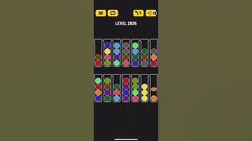 Ball Sort Puzzle Level 2835