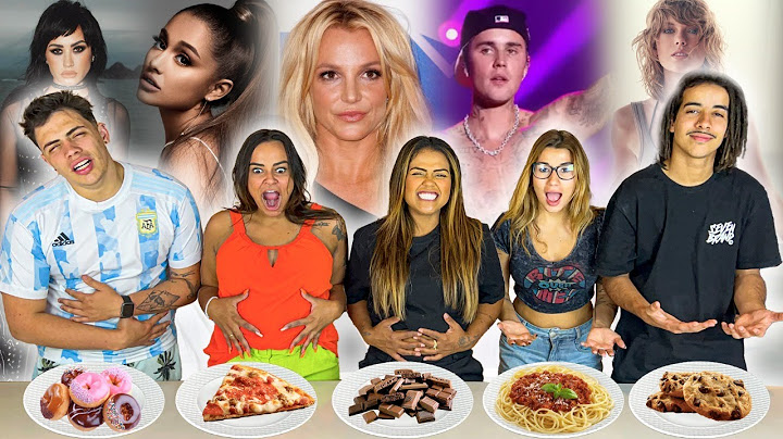 O ÚLTIMO A PARAR DE COMER A COMIDA FAVORITA DOS FAMOSOS GANHA!!!