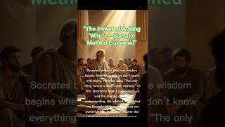 Socrates’ Philosophical Method: The Art of Questioning Everything.”#motivation #socrates #power