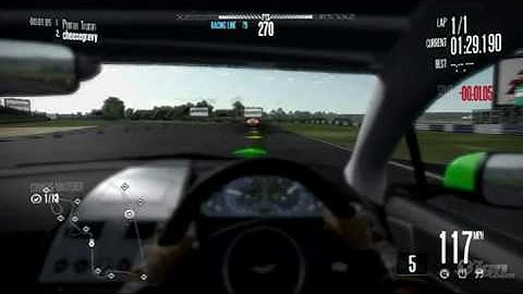 NFS Shift - Aston Martin V8 Vantage Gameplay