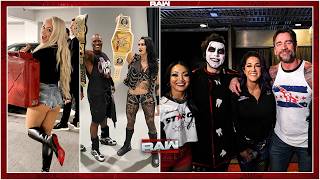 Behind RAW | LIV MORGAN, ROMAN REIGNS, BAYLEY AND MORE BEHIND THE SCENES ON RAW