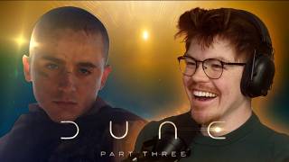 DUNE: Part Three | Official Teaser REACTION! (Piczxl Reacts)