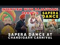 Traditional Dance Stole Hearts ❤️ Rajasthani Dance Performed 🎭 in Chandigarh Carnival Mela 2025