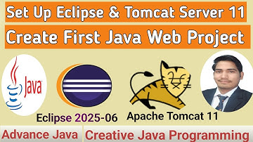 Download & Configure Eclipse IDE (2025) and Tomcat Server 11 | How to add Tomcat Server in Eclipse