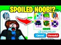 OMG! 😲 This *SPOILED* Noob BEGS For PETS and THIS HAPPENED... | Pet Simulator X