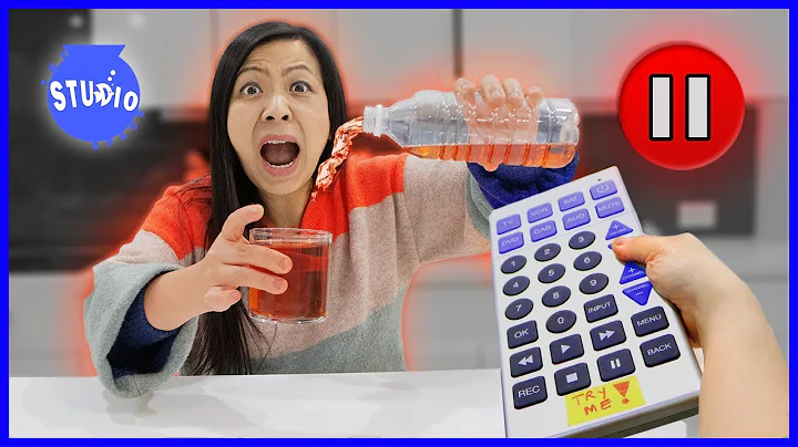 Ryan's Mommy Remote Control Challenge! My Whole Life on Pause!