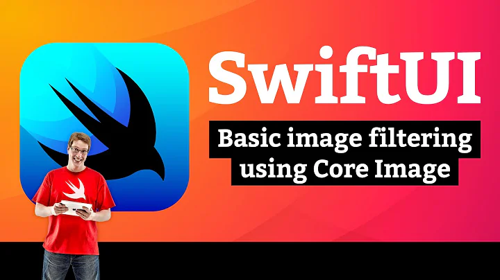 Basic image filtering using Core Image – Instafilter SwiftUI Tutorial 10/12