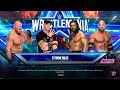 🥵 ROMAN VS BROCK VS JOHN CENA VS GOLDBERG Fatal four way match WWE 2k23 #wwe2k23 #brocklesnar #wwe