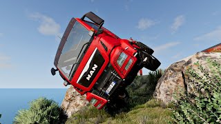 Cliff Drops [19] ▶️ BeamNG DRIVE Realistic Satisfying Cars Crash Gameplay