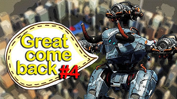 Great come back #4 war robots Fafnir Mender Ao Ming gameplay WR robot