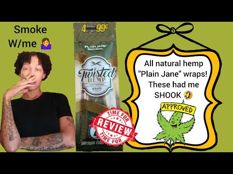 Natural Hemp Wraps, Smoke Test 🤣 #smokewithme