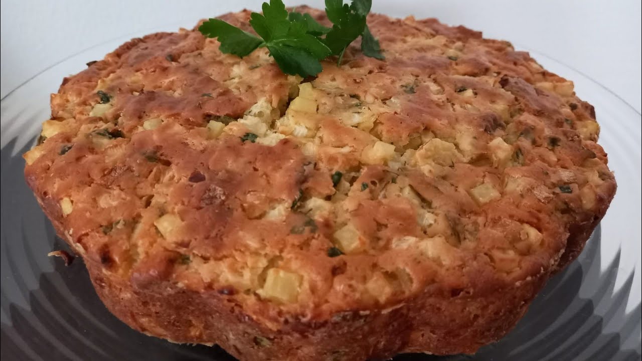 Peynirli Patates Keki Patatesli Kek YouTube