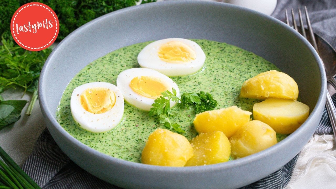 So machst du die ORIGINALE Frankfurter Grüne Soße! 🌿