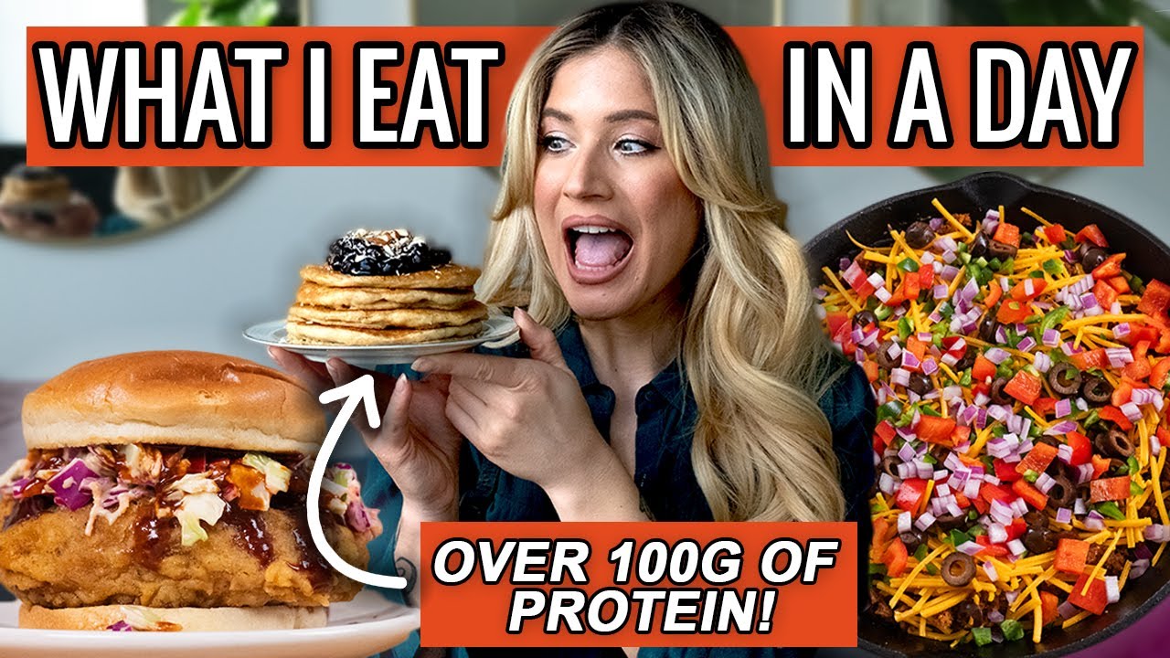 Vegan What I Eat In a Day (Realistic HIGH PROTEIN Meals that taste ...