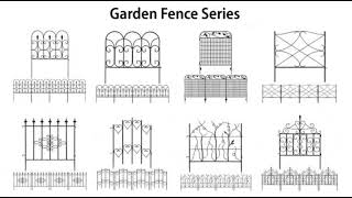 Black Wrought Iron Fence Panels | Decorative Wrought Iron Fence Panels Wholesale