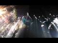 particles to music.