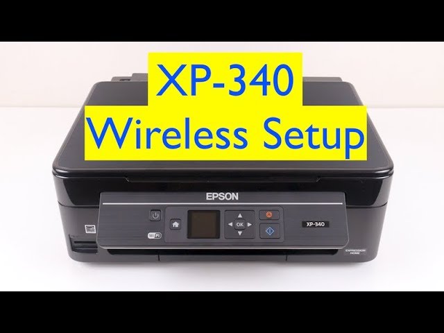 Epson XP-245 Wifi WPS Setup 