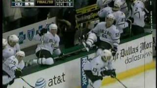 Mike Ribeiro Dal Vs. Pascal Leclaire Cbj Shootout December 18, 2008