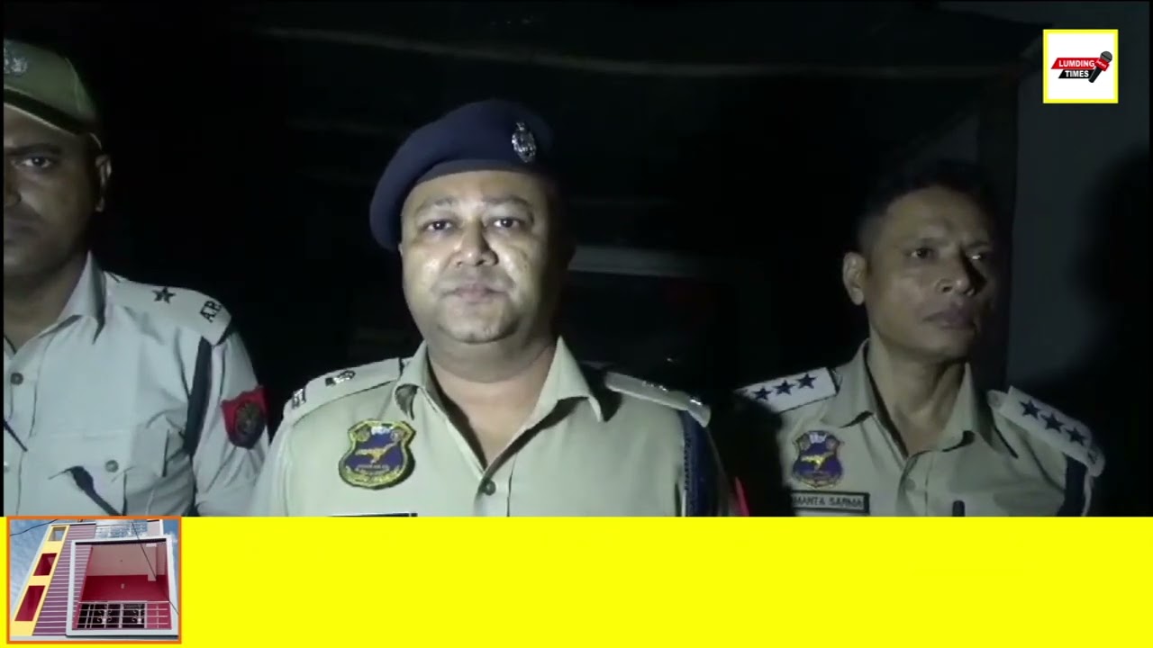 Homemade Guns Recovered in Lumding Forest on Friday night,  Police Operation at Lumding IOC Gate