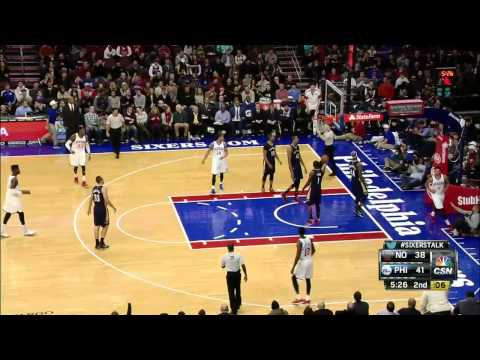 New Orleans Pelicans Vs Philadelphia 76ers January 16 2015 NBA 2014 15 Season