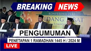 Awal Puasa Ramadhan 2024 jatuh pada tanggal - Hasil Sidang Isbat Ramadhan 2024
