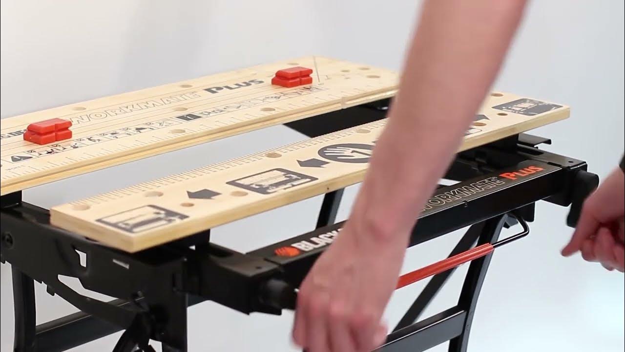 How to Assemble the BLACK & DECKER™ Workmate® Plus Work Bench