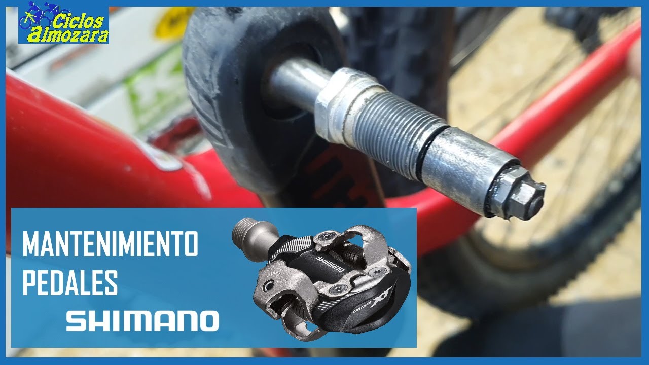 Manteniemto de pedales Shimano 