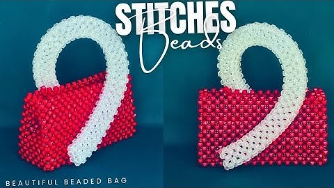 TRENDING DESIGN: Let’s make this ELEGANT handmade BEADED BAG//DIY Beaded Bag//DIY Tutorial