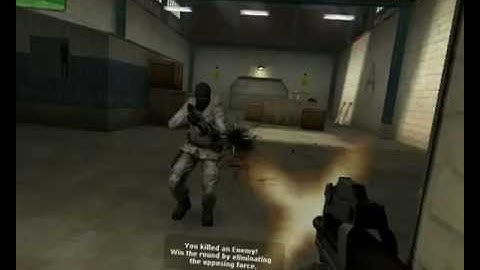COUNTER-STRIKE SOURCE(HL2 GAME ENGINE) PC GAMEPLAY(30SECS)