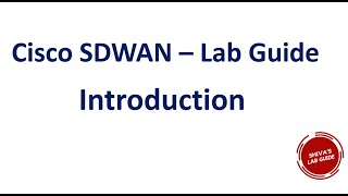 Introduction to Cisco SDWAN lab guide