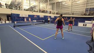 5.0+ Pickleball Ballerinas 🩰 Antoaneta (QC)/Anne-Sophie (QC) vs Christina/(ON)/Kim (AB) - Score 1-15