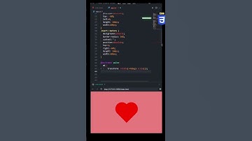 Pulsing Heart Animation In HTML CSS