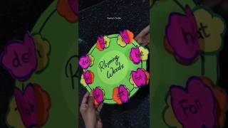 Creative DIY for teaching Rhyming words | Teaching Aids