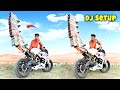 Bike pe dj setup  ktm sound system  small dj sound  chhota dj  dj gadi