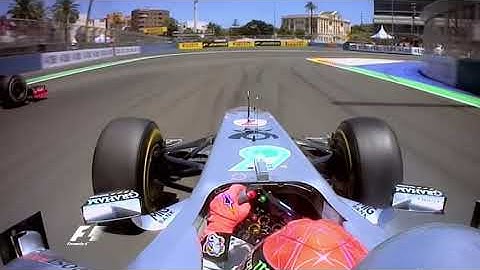 F1 2011 Onboard Crashes