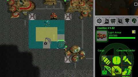 Outpost 2: Divided Destiny structure duplication glitch demonstration