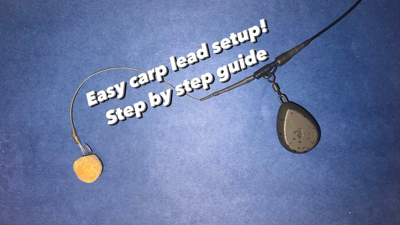Easy lead clip setup for carp fishing Tutorial YouTube