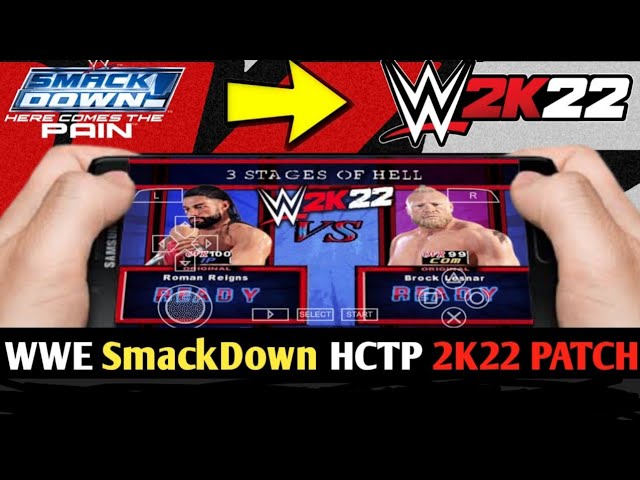 WWE 2K22 PS2 - SmackDown HCTP 2K22 Patch PS2 Trailer 