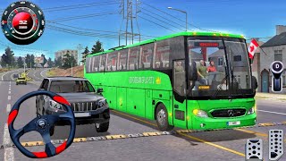 Bus Simulator Ultimate: Multiplayer Mercedes Coach Driving - Bus Game Android Gameplay screenshot 3