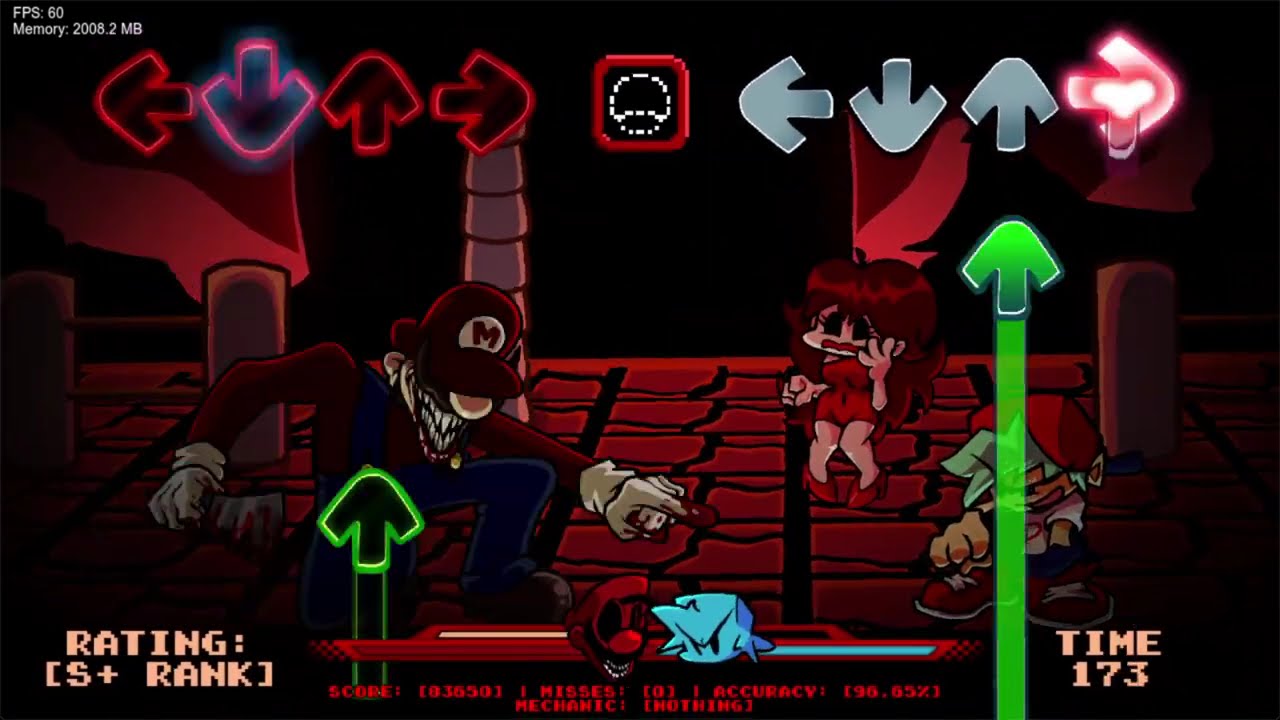 FNF - ITS A ME RETAKE CHARTED