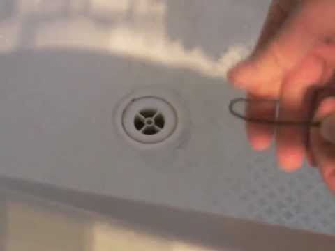 👷🏽 Déboucher une évacuation de bac à douche / Astuce de plombier 